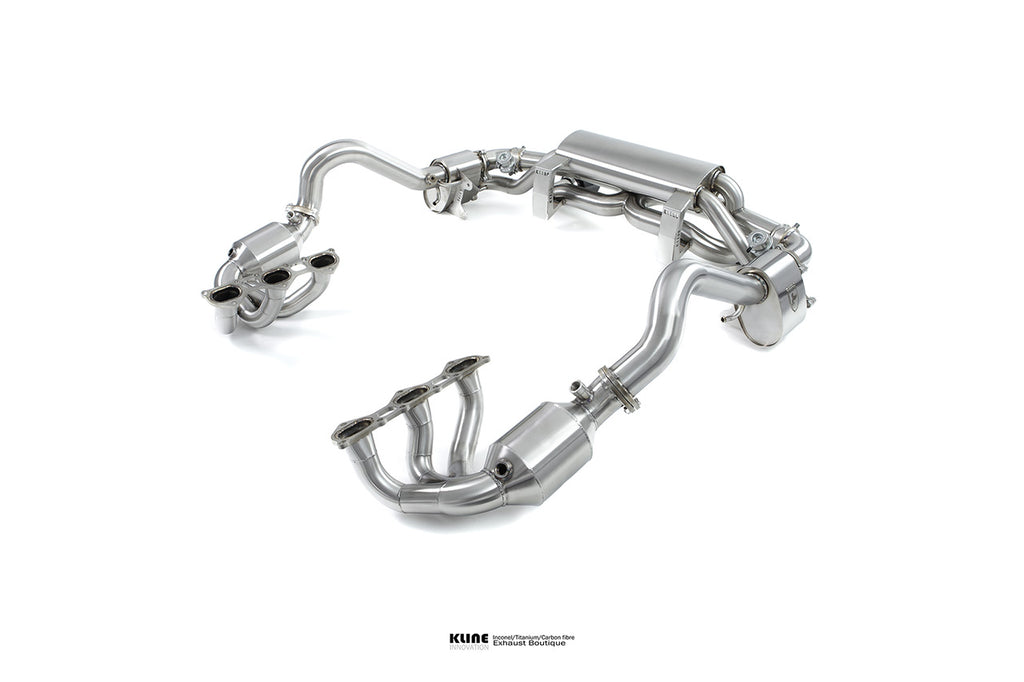 Kline Innovation Valvetronic Cat Back Exhaust (718 GT4 / Spyder / GTS 4.0)