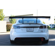 Load image into Gallery viewer, Tesla Model S Plaid GTC-500 71" Adjustable Wing 2021 - Up                      Tesla Model S Plaid GTC-500 71" Adjustable Wing 2021 - Up
