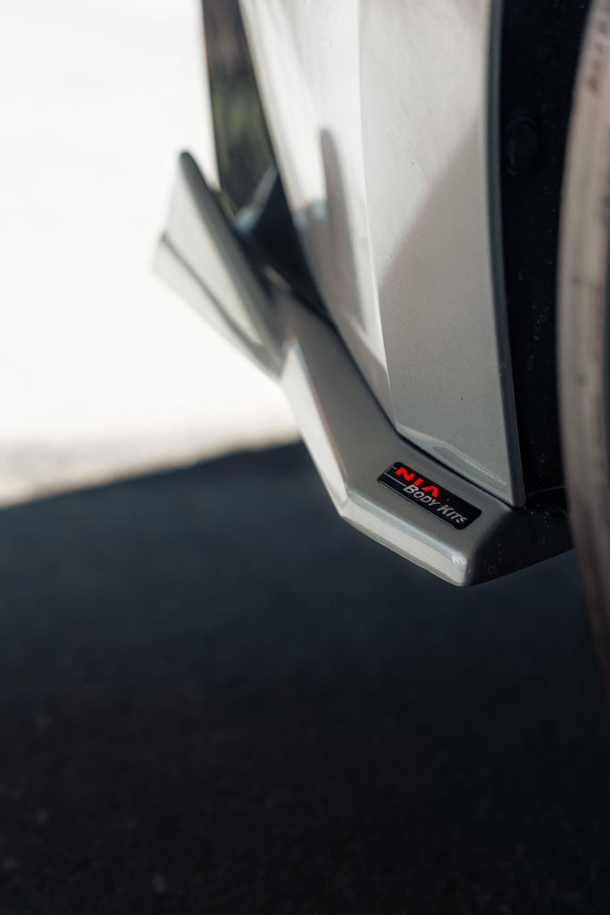 Lexus IS Base Model, F-Sport NIA Rear Lip Spats bodykit  2021-2025 in ABS or Carbon Fiber