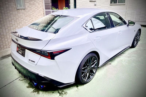 Lems Side Splitter (Dry Carbon) for Lexus IS500 F-Sport Performance (USE30) 2022+