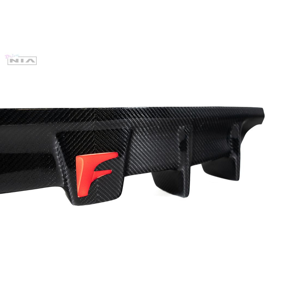Lexus IS 500 NIA rear lip bumper extension Diffuser bodykit 2022-2025 in ABS or Carbon Fiber