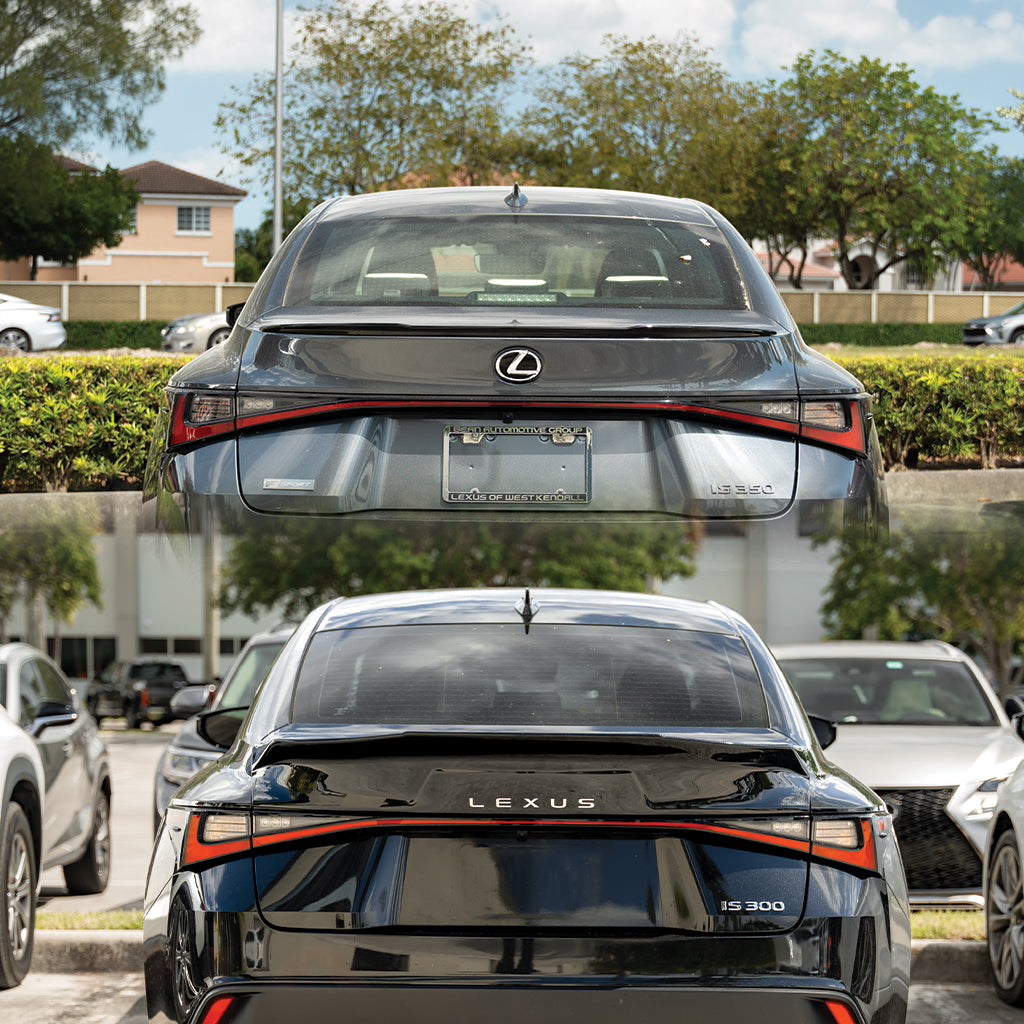 Lexus IS Base Model, F-sport, IS500 NIA Rear Duck Bill Trunk Spoiler V3 2021-2025 in ABS