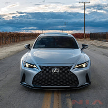 Load image into Gallery viewer, Lexus IS Base Model NIA Front Splitter Lip body kit 2021-2025 in ABS or Carbon Fiber
