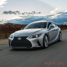 Load image into Gallery viewer, Lexus IS Base Model NIA full splitter lip bodykit 5pcs (front lip, side skirts, rear apron spats) 2021-2025 in ABS or Carbon Fiber