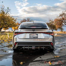 Load image into Gallery viewer, Lexus IS Base Model NIA Full lip Body Kit 6pcs (Front Splitter, Side Skirt Rockers, Rear apron spats, Diffuser Bumper Extension) 2021-2025 in ABS or Carbon Fiber