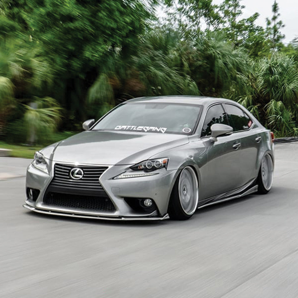 Lexus IS Base Model Front Splitter 2014-2016 in ABS