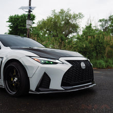 Load image into Gallery viewer, Lexus IS F-Sport NIA front splitter lip bodykit 2021-2025 in ABS or Carbon Fiber