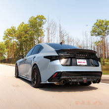 Load image into Gallery viewer, Lexus IS Base Model, F-Sport NIA rear lip bumper extension Diffuser bodykit  2021-2025 in ABS or Carbon Fiber