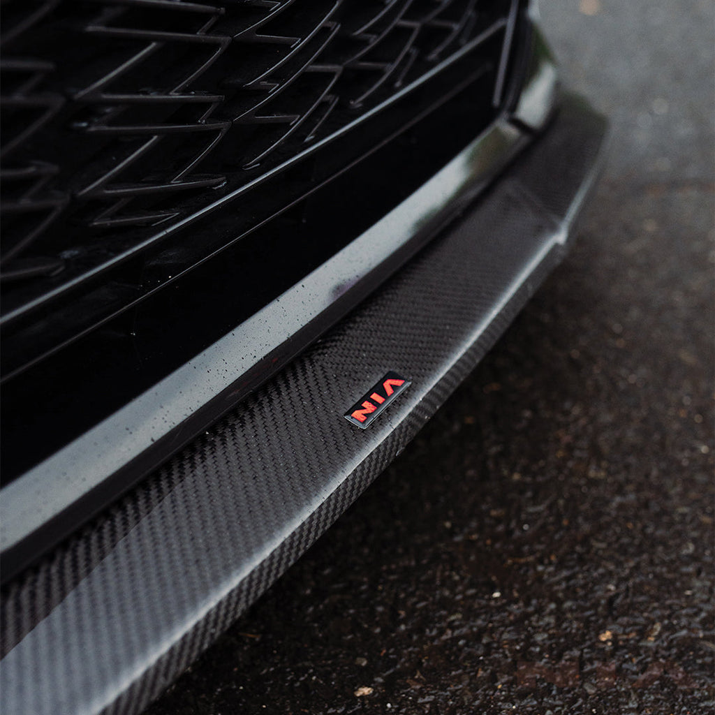 Lexus IS F-Sport NIA front splitter lip bodykit 2021-2025 in ABS or Carbon Fiber