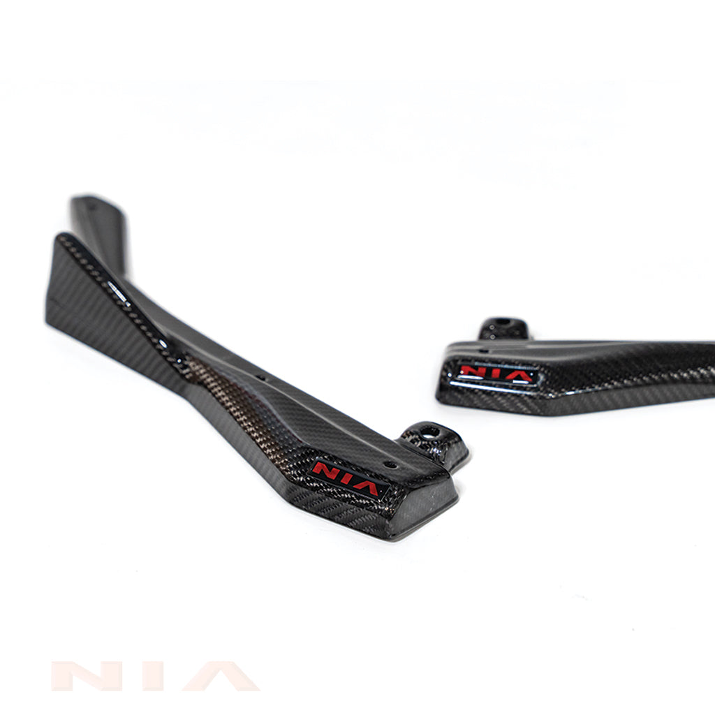 Lexus IS 500 NIA Rear Lip Spats bodykit  2022-2025 in ABS and Carbon Fiber