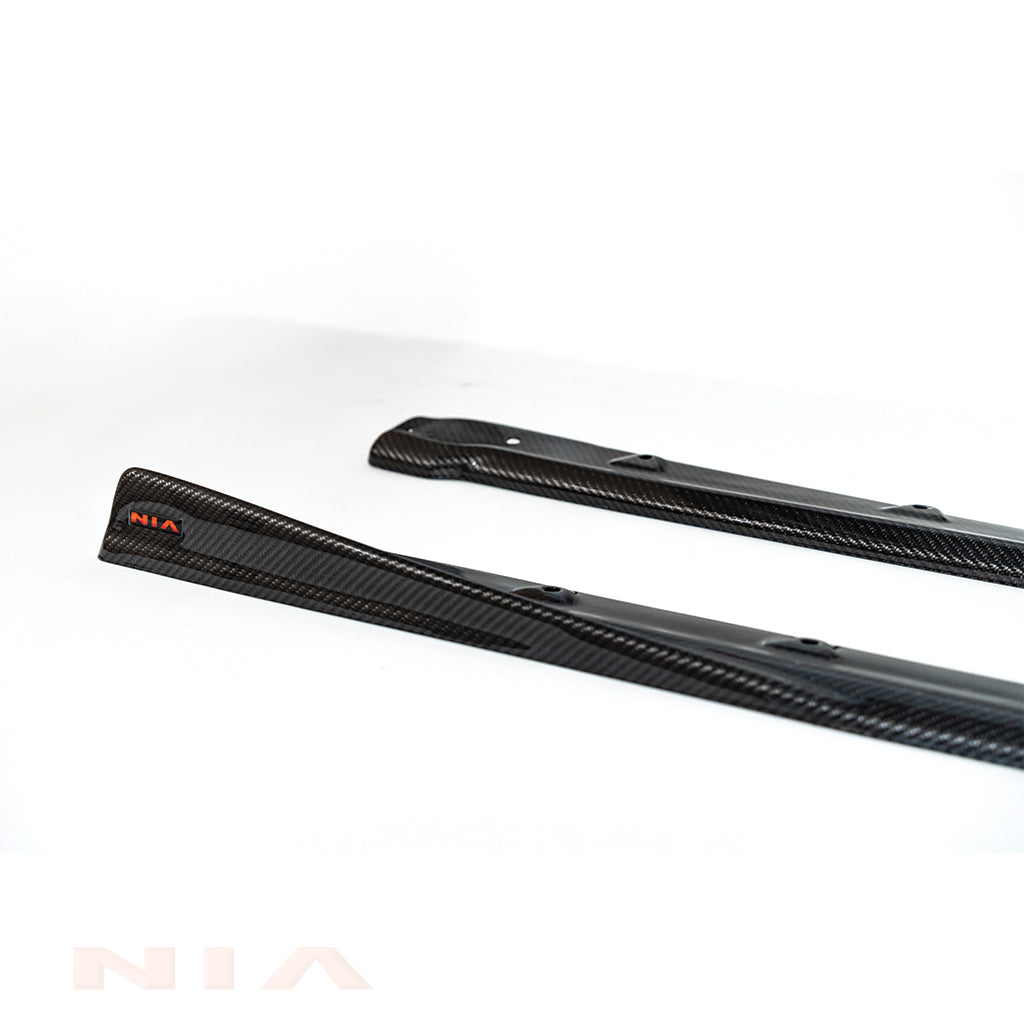Lexus IS Base Model, F-Sport NIA  side skirts lip bodykit 2021-2025 in ABS or Carbon Fiber