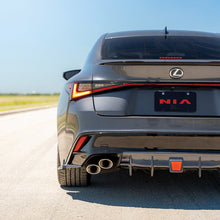 Load image into Gallery viewer, Lexus IS 500 NIA rear lip bumper extension Diffuser bodykit 2022-2025 in ABS or Carbon Fiber