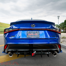 Load image into Gallery viewer, Lexus IS Base Model, F-Sport NIA  Rear ducktail Wing Spoiler V1 2021-2025  in ABS