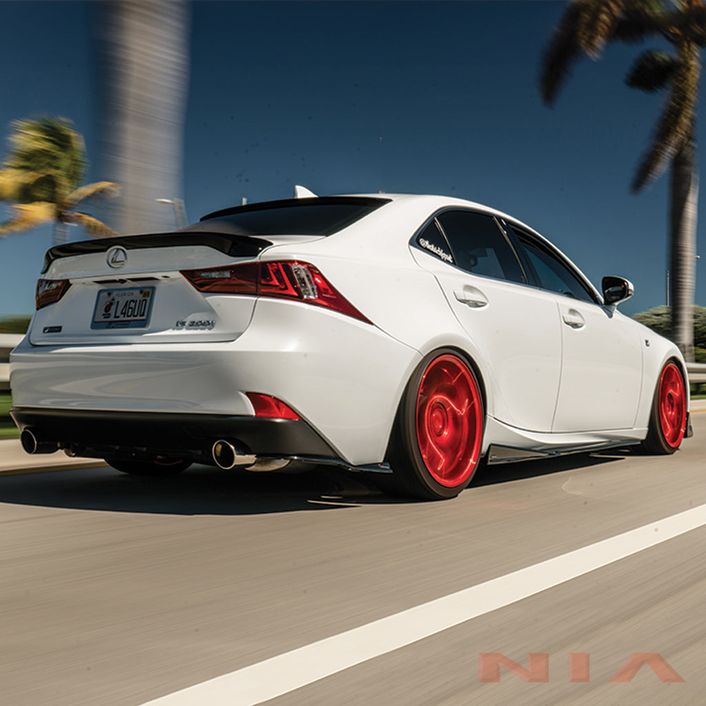 Lexus IS F-Sport NIA Rear Spats 2014-2016 in ABS