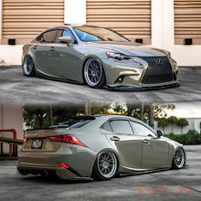 Load image into Gallery viewer, Lexus IS F-Sport NIA full splitter lip bodykit 5pcs (front lip, side skirts, rear apron spats)  2014-2016 in ABS