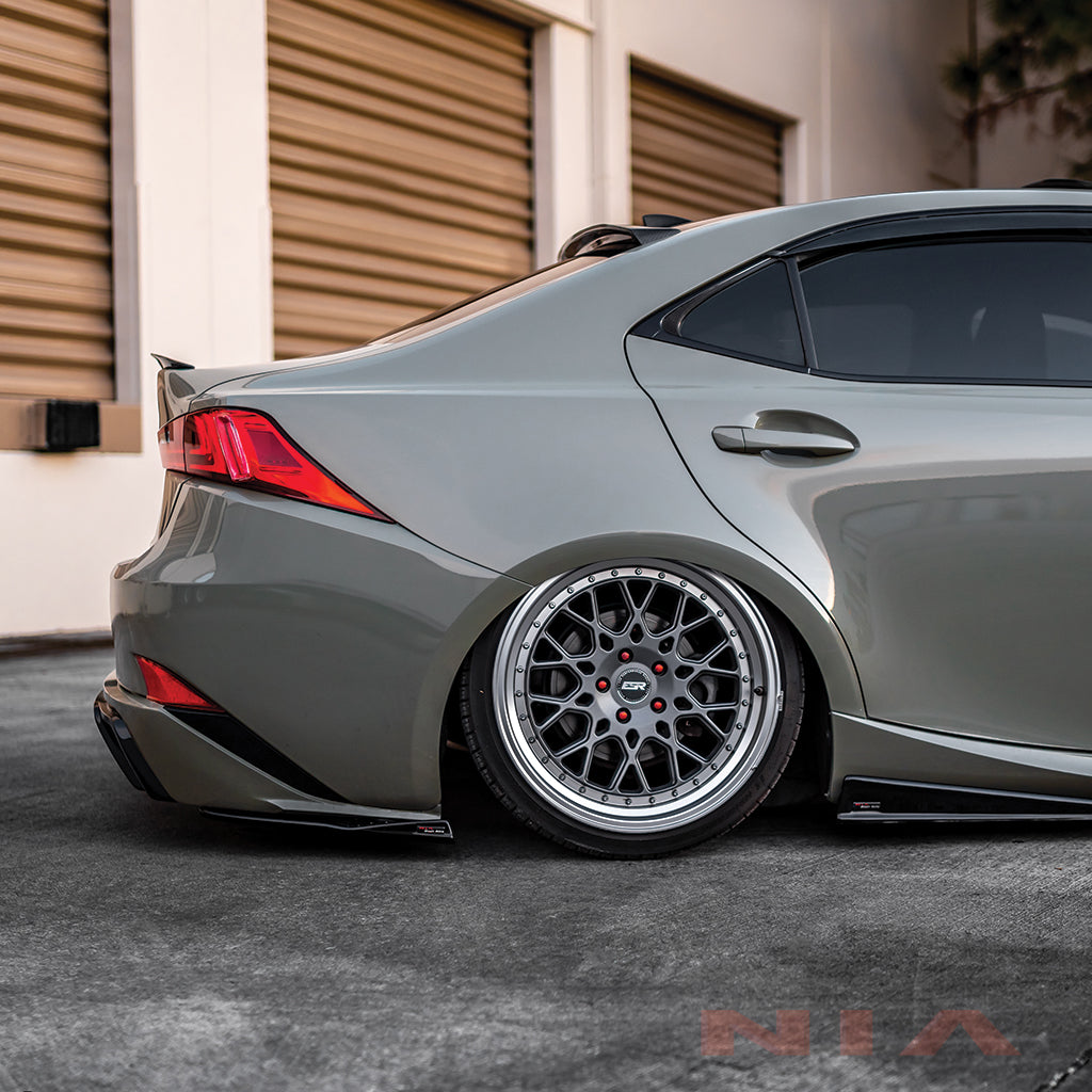 Lexus IS F-Sport NIA Rear Spats 2014-2016 in ABS