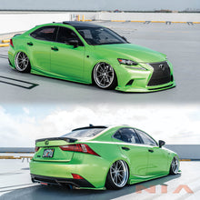 Load image into Gallery viewer, Lexus IS F-Sport NIA full splitter lip bodykit 5pcs (front lip, side skirts, rear apron spats)  2014-2016 in ABS