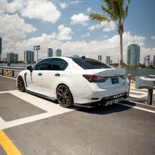 Load image into Gallery viewer, Lexus GS-F 2016-2020 NIA Rear Spats in ABS or Carbon Fiber