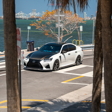 Load image into Gallery viewer, Lexus GS-F NIA Lexus GS Base Model, F-Sport NIA Full lip Body Kit 5pcs (Front Splitter, Side Skirt Rockers, Rear apron spats)  2016-2020in ABS or Carbon Fiber