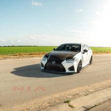 Load image into Gallery viewer, Lexus GS-F NIA Front Splitter Lip 2016-2020 in ABS or Carbon Fiber