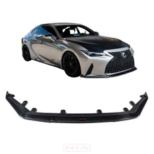 Load image into Gallery viewer, Lexus IS Base Model NIA Front Splitter Lip body kit 2021-2025 in ABS or Carbon Fiber
