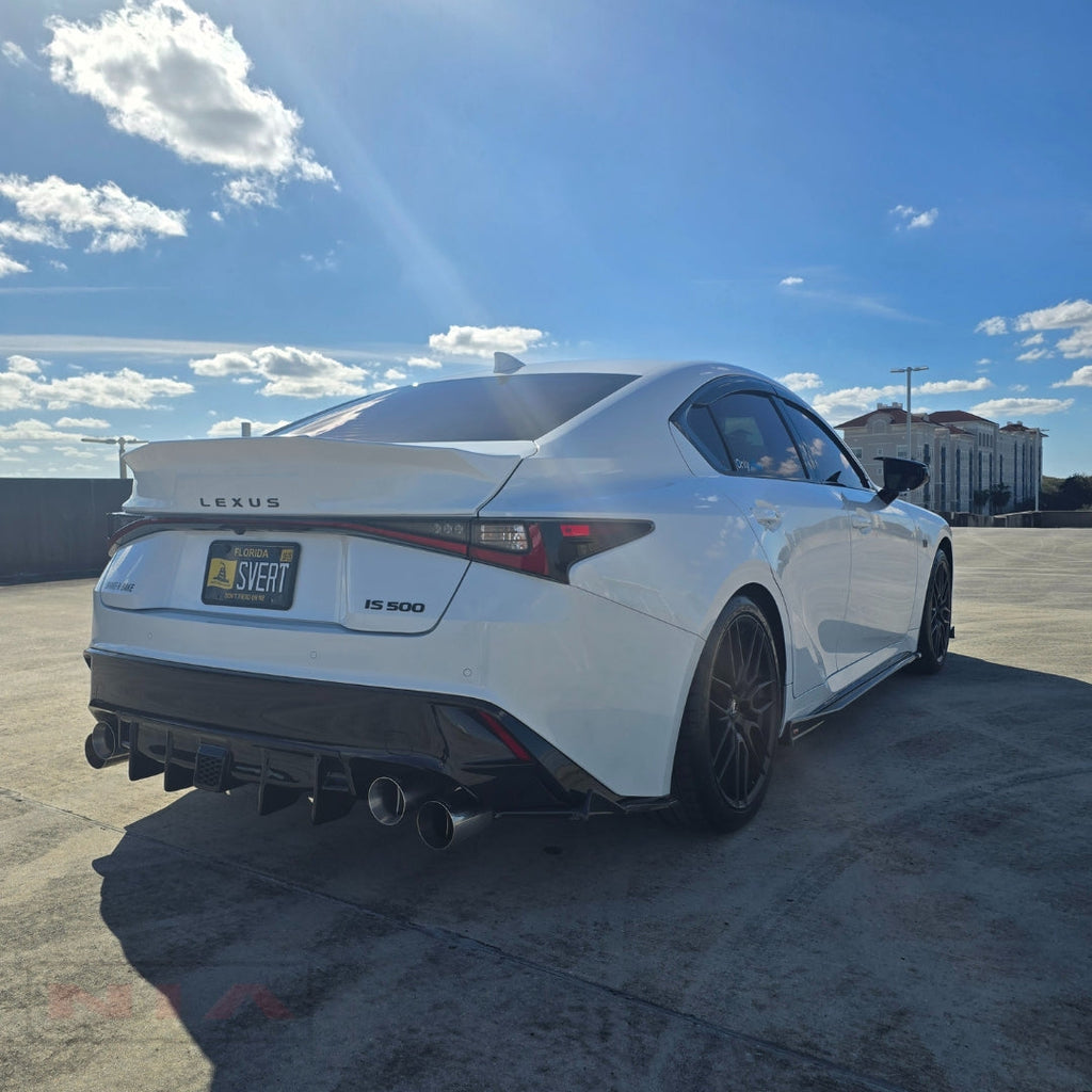 Lexus IS Base Model, F-sport, IS500 NIA Rear Duck Bill Trunk Spoiler V3 2021-2025 in ABS