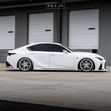 Load image into Gallery viewer, Lexus IS 500 NIA  Full lip Body Kit 6pcs (Front Splitter, Side Skirt Rockers, Rear apron spats, Diffuser Bumper Extension) 2022-2025 in ABS or Carbon Fiber