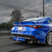 Load image into Gallery viewer, Lexus IS 500 NIA rear lip bumper extension Diffuser bodykit 2022-2025 in ABS or Carbon Fiber