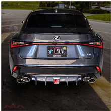 Load image into Gallery viewer, Lexus IS 500 NIA rear lip bumper extension Diffuser bodykit 2022-2025 in ABS or Carbon Fiber