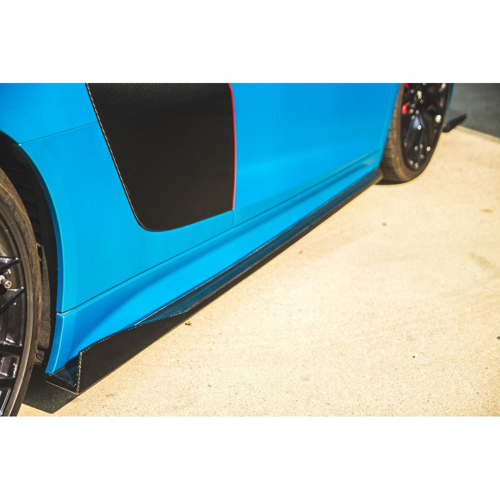 Audi R8 Side Rocker Extensions/ Side Skirt 2016-2018                      Audi R8 Side Rocker Extensions/ Side Skirt 2016-2018