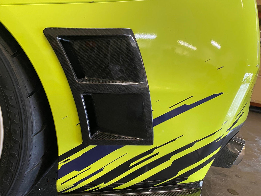 Subaru WRX/ STI Type RA Rear Bumper Ducts 2015-2021                      Subaru WRX/ STI Type RA Rear Bumper Ducts 2015-2021