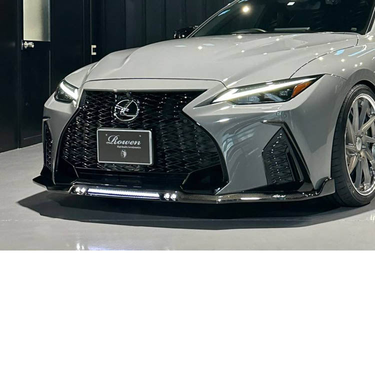 Rowen Front Spoiler w/ LED for Lexus IS500 F-Sport Performance (USE30) 2022+