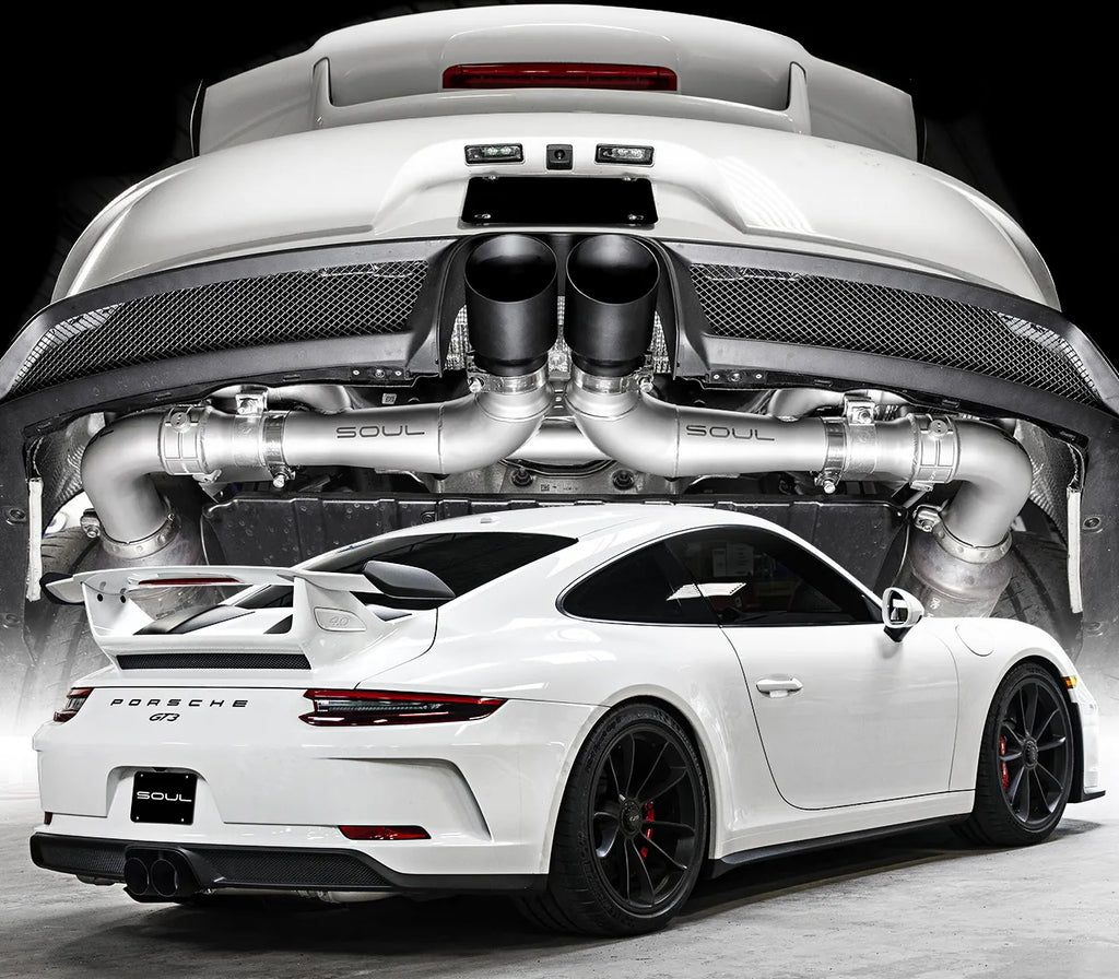 Soul Performance Porsche 991 GT3 / GT3 RS / 911R SOUL Center Muffler Bypass Exhaust