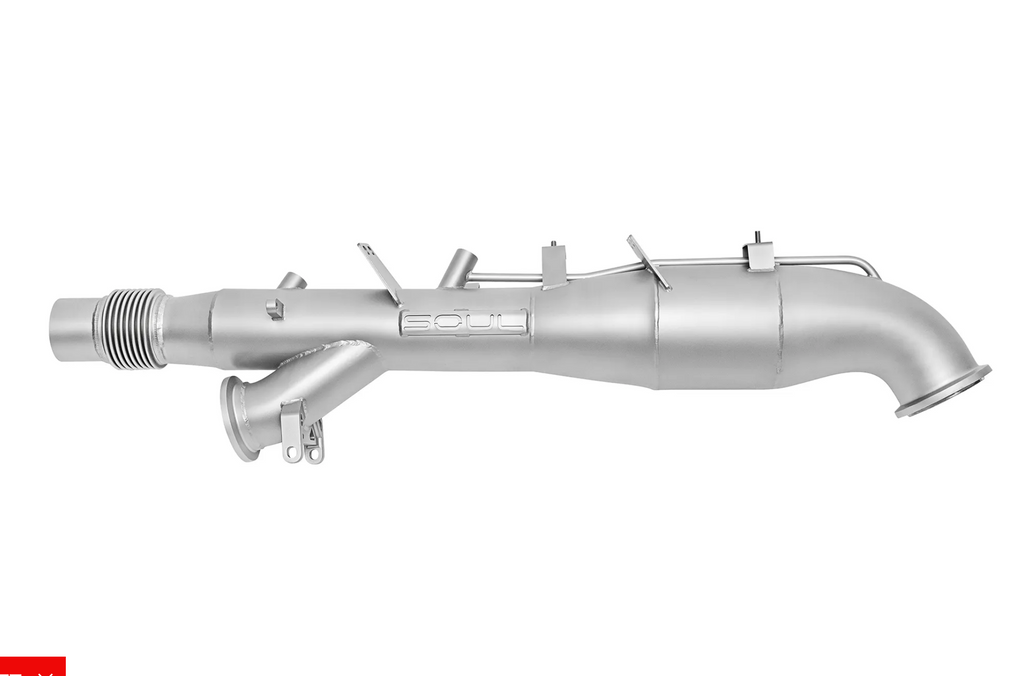 Soul Performance Porsche 992.2 Carrera GTS SOUL Sport Cat Downpipe