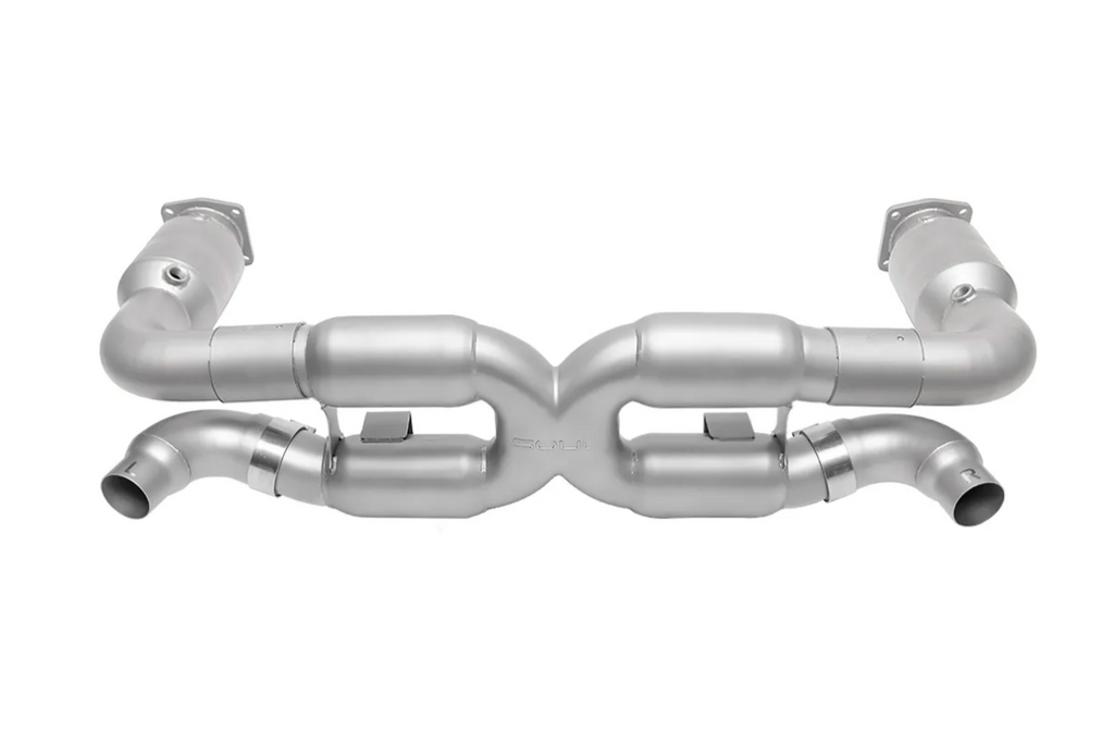Soul Performance Porsche 996 Turbo Sport X-Pipe Exhaust System