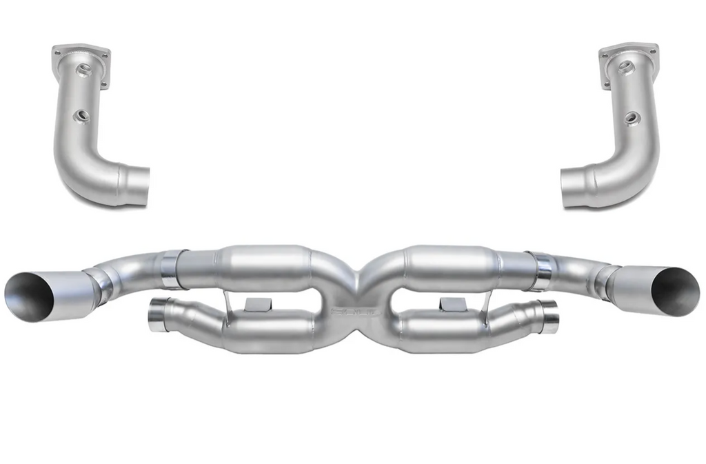 Soul Performance Porsche 997.2 Turbo Competition X-Pipe Exhaust System