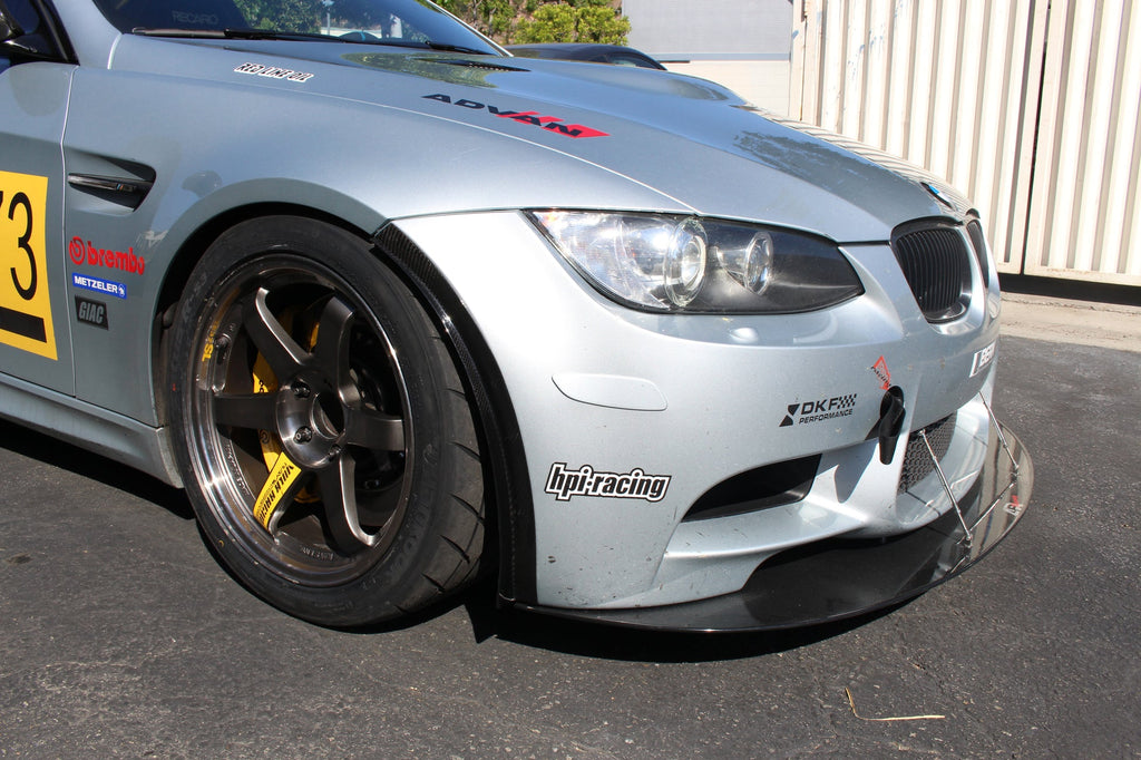 BMW E92 M3 Front Bumper Spats                      BMW E92 M3 Front Bumper Spats