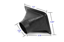 Load image into Gallery viewer, Universal Fitment 7.5" X 5.18" Air Inlet Duct w/ Flange                      Universal Fitment 7.5" X 5.18" Air Inlet Duct w/ Flange