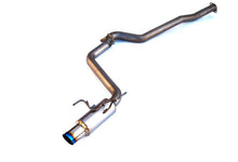Load image into Gallery viewer, Invidia 2015+ WRX/STi 4 Door 80mm Single Outlet Full Titanium Cat-Back Exhaust