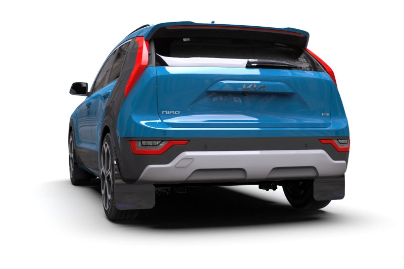 Rally Armor 23-25 Kia Niro SG2 Black UR Mud Flap Red Logo
