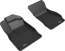 Load image into Gallery viewer, 3D MAXpider 19-23 Audi A6/A7 / 21-24 RS6/RS7 Kagu 1st Row Floormats - Black