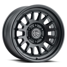 Load image into Gallery viewer, ICON Anza 17x8.5 6x5.5 25mm Offset 5.75in BS 95.1mm Hub Bore Satin Black Wheel