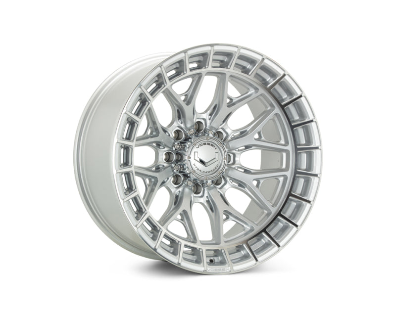 Vossen HFX-1 20x10 - 8x180 - ET18 - Super Deep Face - 124.3 - Silver Polished Wheel