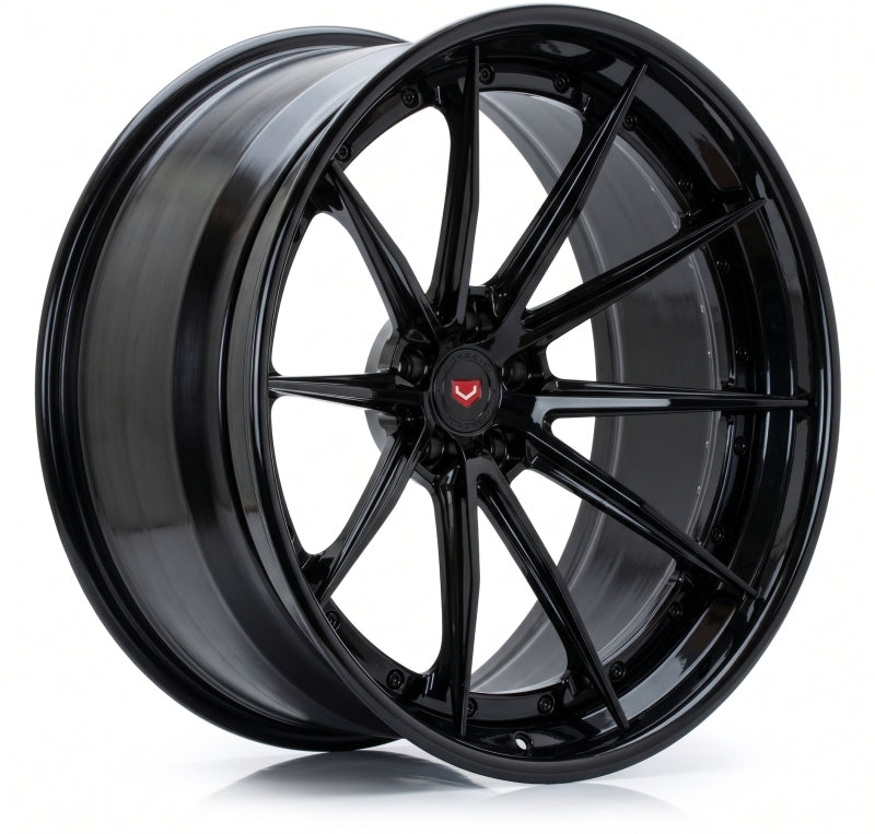 Vossen VPS-1 22x12.5 / 5x114 / ET20 / 67.1 / OEM Nut - Gloss Black Wheel - (SF90 - Rear)