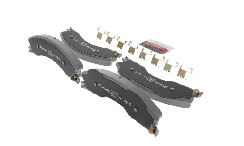 Brembo 09-17 Chevrolet Silverado 2500 HD/GMC Sierra 2500 HD/Silverado 3500 HD Front NAO Brake Pad