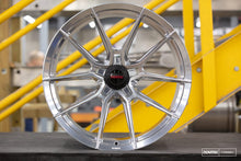 Load image into Gallery viewer, Vossen x Novitec NF10 21x12in - 5x114.3 BP - ET28 - Brushed Gloss Clear Mclaren 720 / 765 Rear Wheel