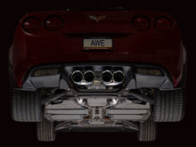 Load image into Gallery viewer, AWE Tuning 05-07 C6 Chevrolet Corvette 6.0L Track Edition Axle-Back Exhaust w/ Chrome Silver Tips