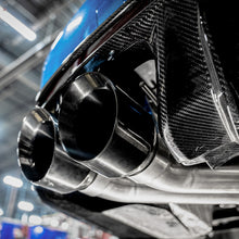 Load image into Gallery viewer, Stainless Works 22-25 Cadillac CT5-V Blackwing Axle Back Exhaust - Black Chrome Tips