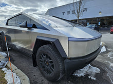 Load image into Gallery viewer, Rally Armor 24-26 Tesla Cybertruck Black UR Mud Flap Silver Logo