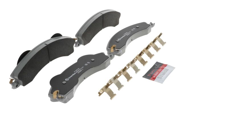 Brembo 09-17 Chevrolet Silverado 2500 HD/GMC Sierra 2500 HD/Silverado 3500 HD Front NAO Brake Pad